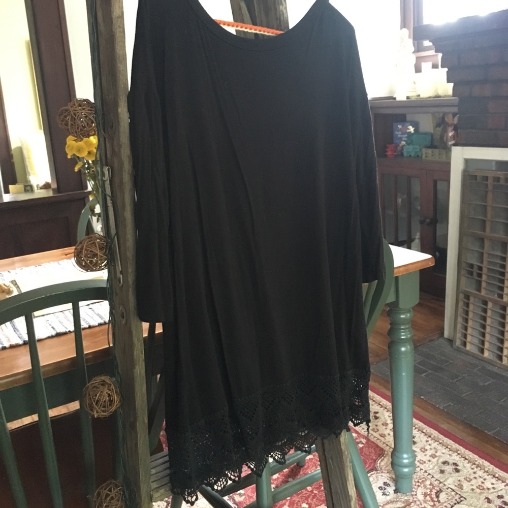 Black Slip Dress